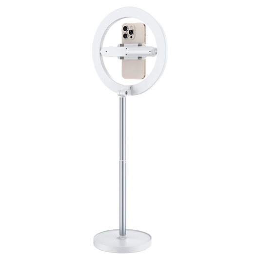 Foldable Content creator Kit Video Live  Photographic Flexible Floor Stand Selfie Ring Light WIth Stand for Video Recording