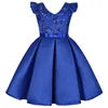 2024 New Arrivals Little Girls Party Wedding Formal Dresses Birthday Gown for 7 Years Old DGLG-005
