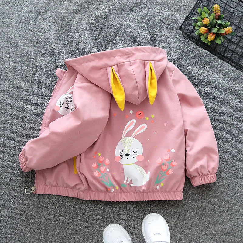 Blousons pour bébés garçons, style décontracté, avec capuche et fermeture éclair, coupe-vent pour enfants, manteaux de bande dessinée pour garçons de 1 2 3 4 5 6 ans, vêtements pour enfants