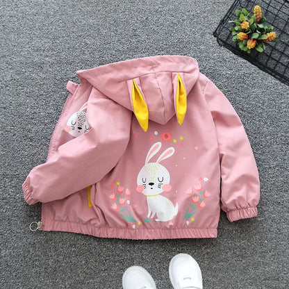 Blousons pour bébés garçons, style décontracté, avec capuche et fermeture éclair, coupe-vent pour enfants, manteaux de bande dessinée pour garçons de 1 2 3 4 5 6 ans, vêtements pour enfants