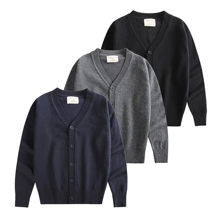 Vêtements pour enfants Bébé Garçon Vêtements Pull Enfant Automne Hiver Vêtements Tricotés Chauds Pulls Garçons Vêtements Bébé Pull 4-14 Ans