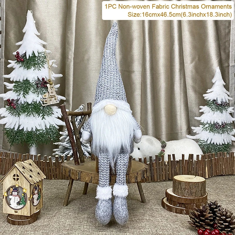 Faceless Christmas Decorations for Home, Christmas Tree Ornament, Merry Butter, New Year Gifts, 2024, 2025