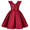 2024 New Arrivals Little Girls Party Wedding Formal Dresses Birthday Gown for 7 Years Old DGLG-005