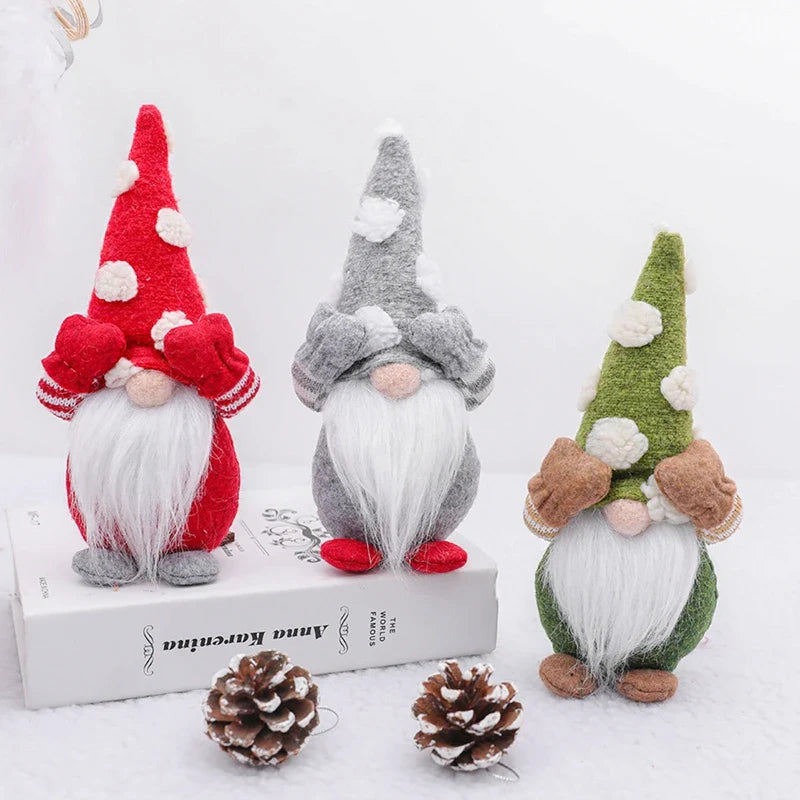 Faceless Christmas Decorations for Home, Christmas Tree Ornament, Merry Butter, New Year Gifts, 2024, 2025