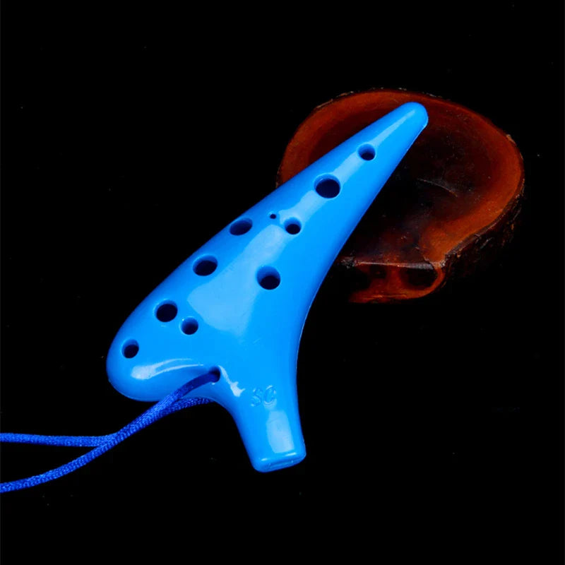 MINI Ocarina à 12 trous, clé SC mini, en résine ABS, flûte Orff, Instruments musicaux, flûte pour enfants
