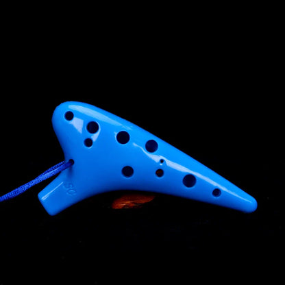 MINI Ocarina à 12 trous, clé SC mini, en résine ABS, flûte Orff, Instruments musicaux, flûte pour enfants