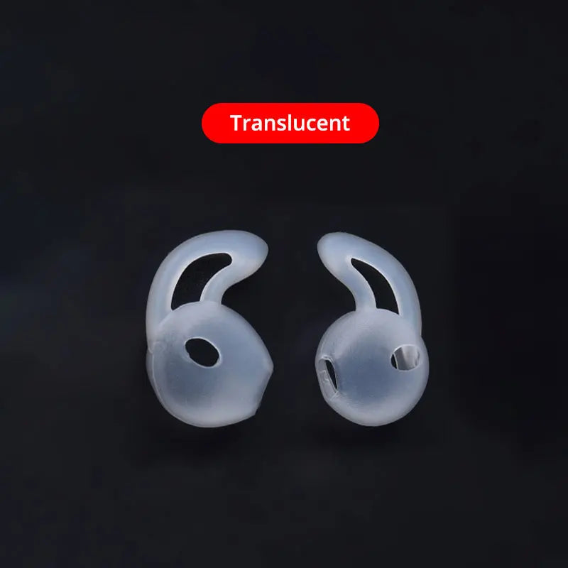 EARDECO Eartip Ear Cap Earphone Accessories 1 pair Earphone Pads Silicone Case Earbuds Cover Soft Ear Hook Protective Cover