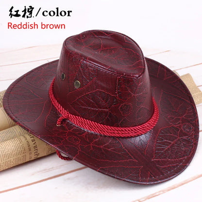 Jeu Red Dead Redemption 2 chapeau de Cowboy Cosplay Costume accessoire chapeaux en cuir unisexe