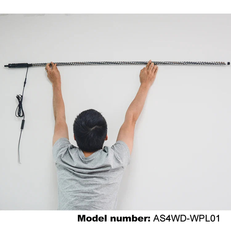 Remote Control Antenna RGB 360 Degree Spiral 1.5m 5ft LED Whip Lights for ATV UTV 4WD