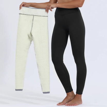 3XL chaud hiver épais Leggings femmes laine polaire femmes vêtements agneau cachemire velours pantalon élasticité S-3XL