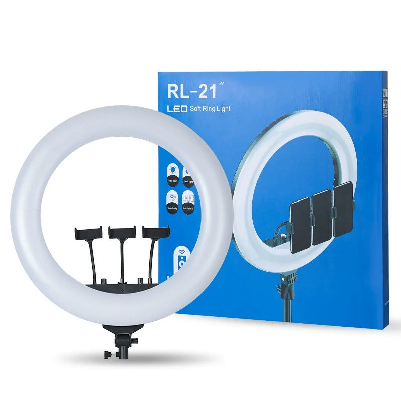 Factory Hot Sale 18 Inch Ring LED Light Photography Makeup Beauty Live Streaming Tripod Stand LED Selfie Fill Light With Remote