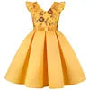 2024 New Arrivals Little Girls Party Wedding Formal Dresses Birthday Gown for 7 Years Old DGLG-005