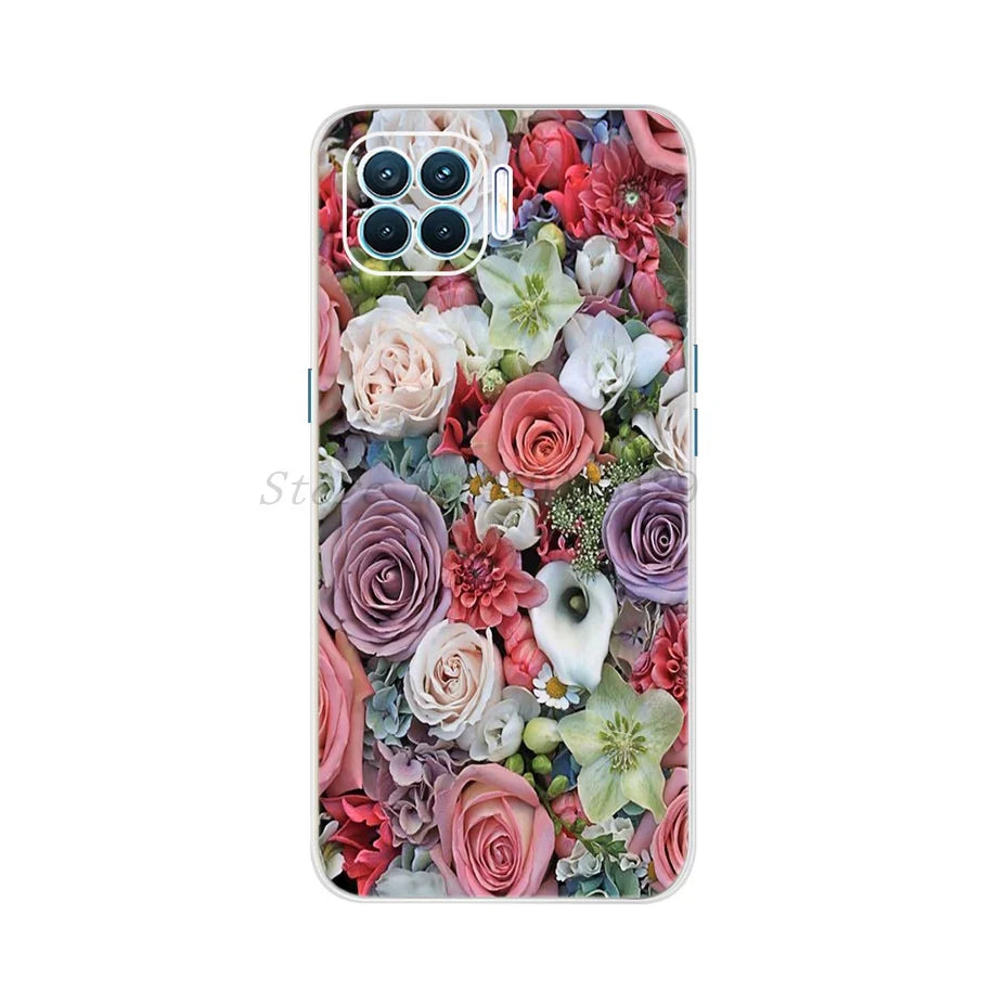 Case For OPPO Reno 4 lite Case Soft Silicon Patterned Phone Cover for OPPO Reno4 Lite Coque Capa Reno 4Lite CPH2125 Fundas 6.43"