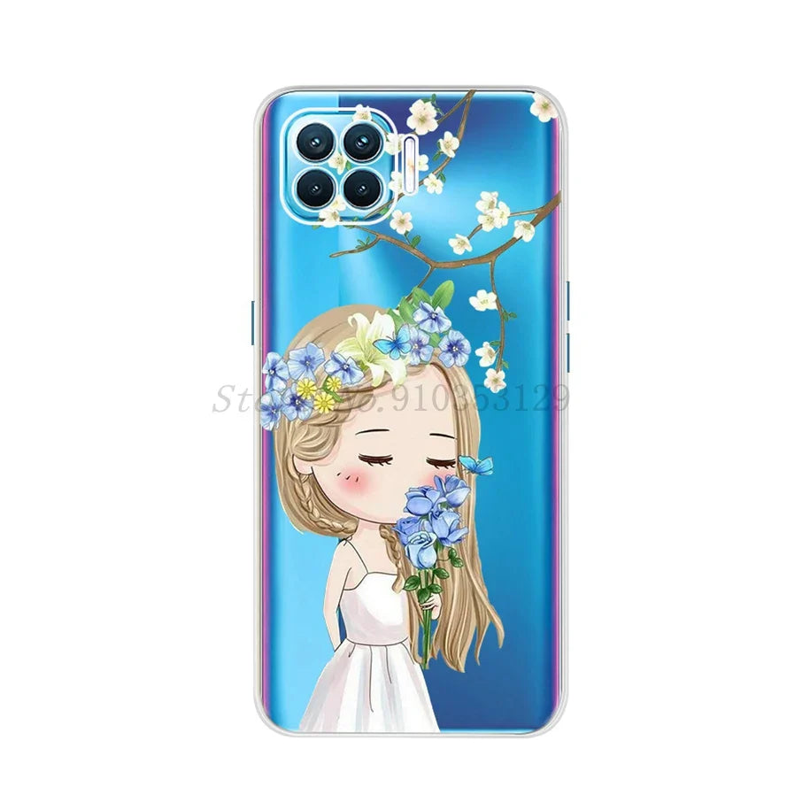 Case For OPPO Reno 4 lite Case Soft Silicon Patterned Phone Cover for OPPO Reno4 Lite Coque Capa Reno 4Lite CPH2125 Fundas 6.43"
