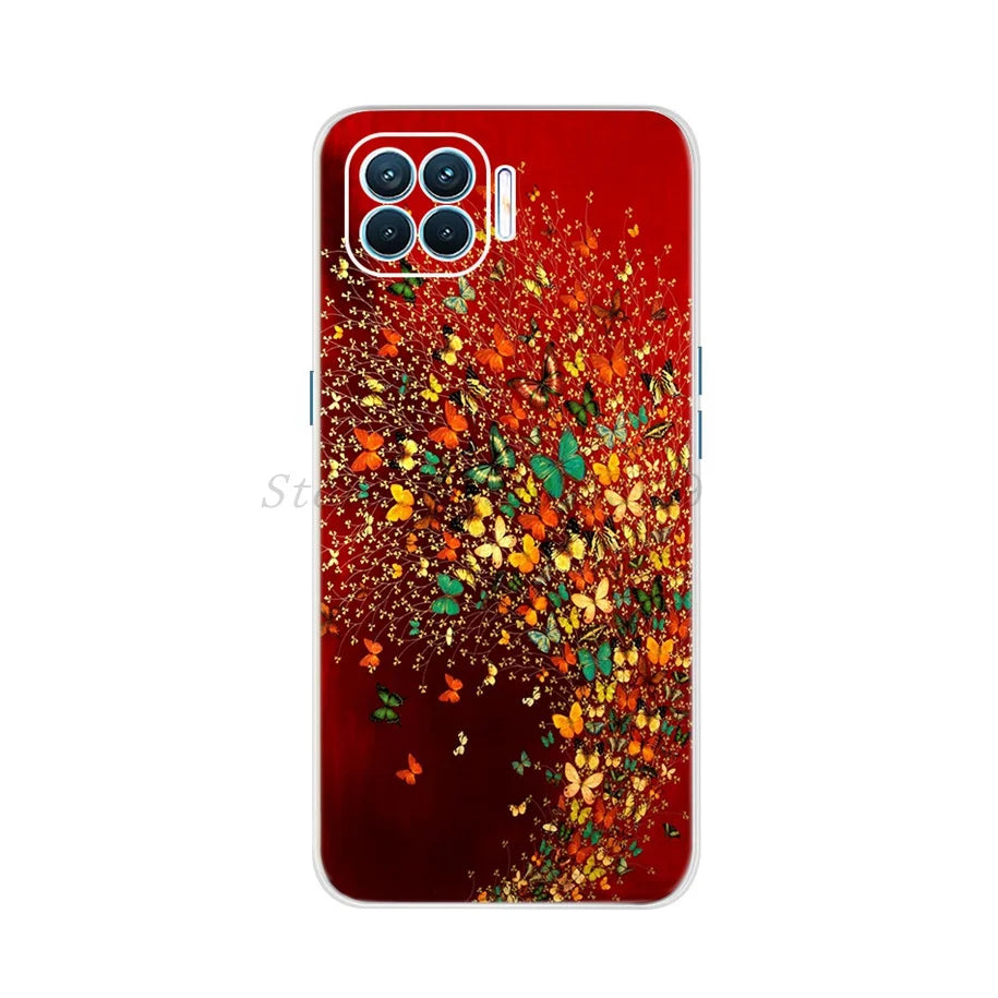 Case For OPPO Reno 4 lite Case Soft Silicon Patterned Phone Cover for OPPO Reno4 Lite Coque Capa Reno 4Lite CPH2125 Fundas 6.43"
