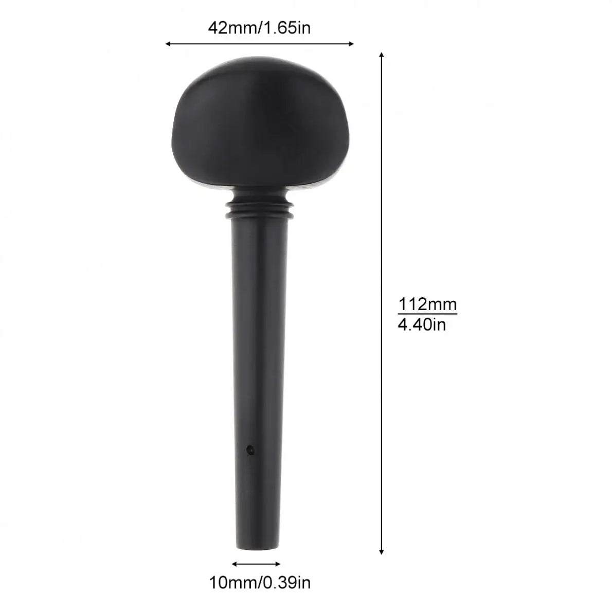 Accessoires pour violoncelle professionnel en bois d'ébène, pièces et accessoires pour instrument de musique