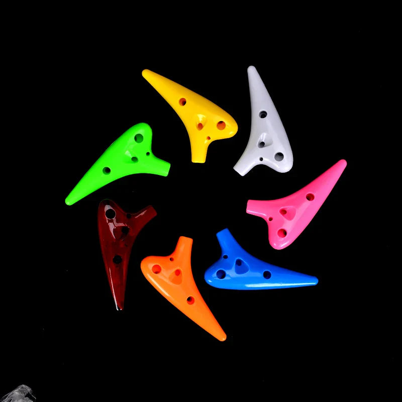 MINI Ocarina à 12 trous, clé SC mini, en résine ABS, flûte Orff, Instruments musicaux, flûte pour enfants