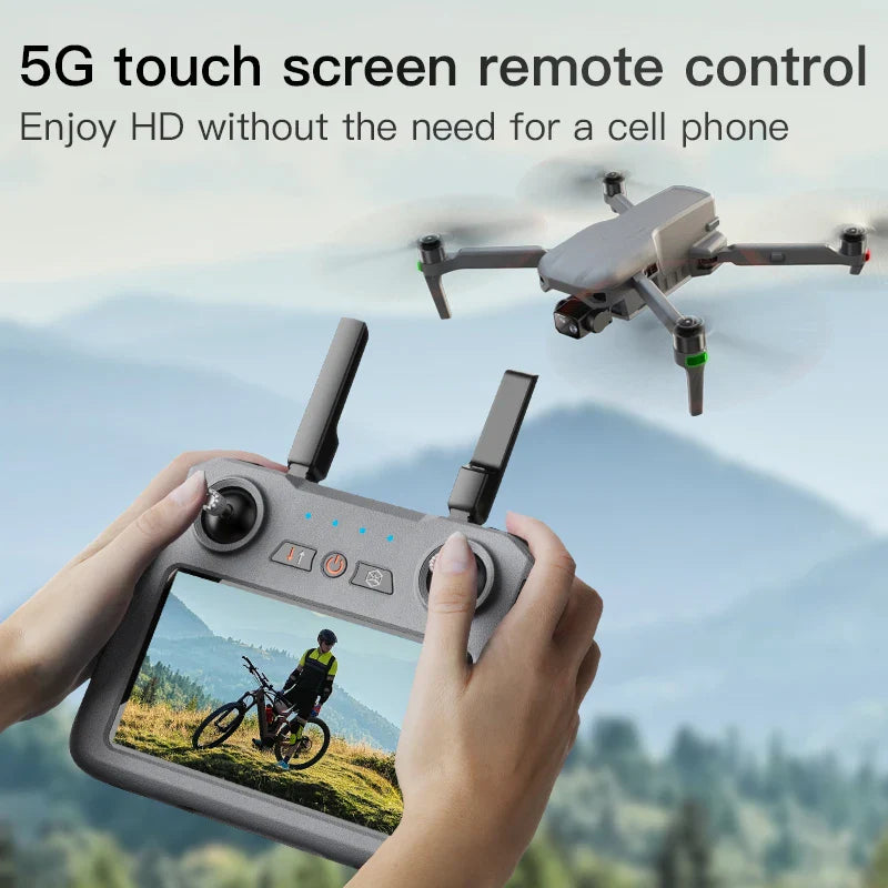 SJY-019 GPS Drone Camera 4K 3 Axis Mechanical Gimbal 360 Obstacle Avoidance 5G WiFi FPV UAV Mapping Professional Plastic