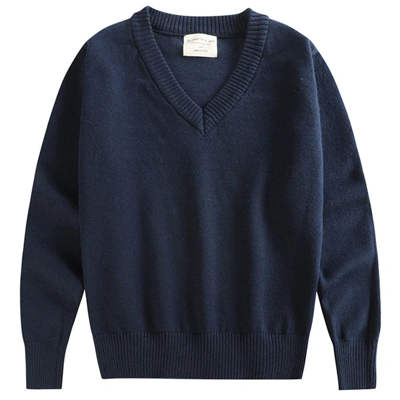 Vêtements pour enfants Bébé Garçon Vêtements Pull Enfant Automne Hiver Vêtements Tricotés Chauds Pulls Garçons Vêtements Bébé Pull 4-14 Ans