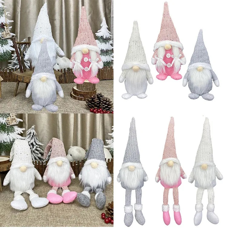 Faceless Christmas Decorations for Home, Christmas Tree Ornament, Merry Butter, New Year Gifts, 2024, 2025