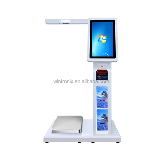Lecteur de passeport Clavier chiffré Lecteur de codes-barres Scanner d'empreintes digitales Pèse-bagages au sol Borne libre-service d'aéroport