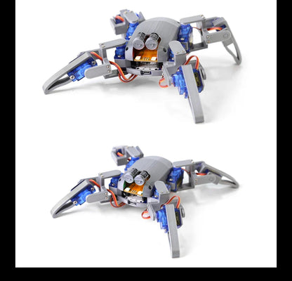 Kit de robot araignée quadrupède v2.0, robot bionique imprimé en 3D, fabricant de pigments NodeMCU bricolage, matériel Open Source, ESP8266