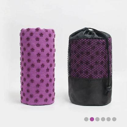 Yoga Blankets Non Slip Yoga Mat Cover Towel Blanket Sports Travel Foldable Fitness Exercise Pilates Workout Mats 183x61cm