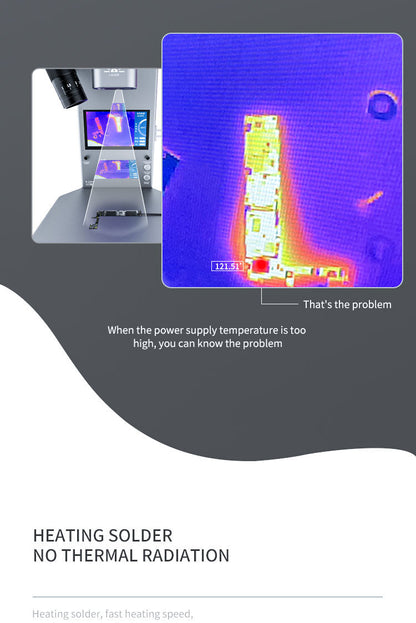TBK R2201 100W Phone Repair Cpu GPU Replace IC Soldering Desoldering Mobile Welding Laptop BGA Rework Station Laser Machine
