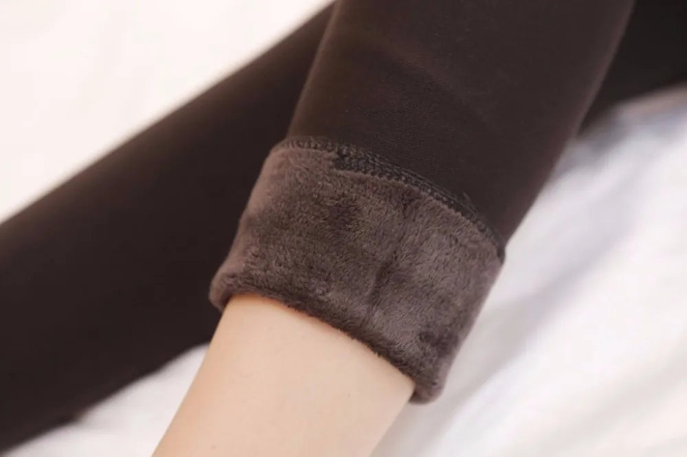 Leggings d'hiver chauds S-5XL grande taille femmes pantalons en velours chaud Leggins taille haute Legging épais pantalon d'hiver pantalon femmes Leggin