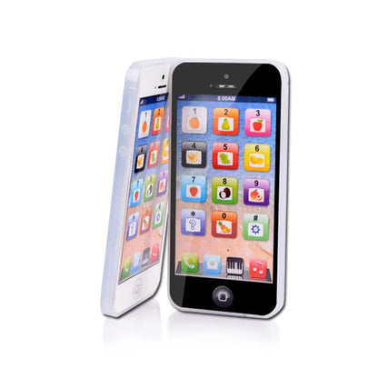 Téléphone de simulation pour enfants, jouet musical éducatif précoce, apprentissage de l'anglais, portable avec lumière et son, jouet vocal