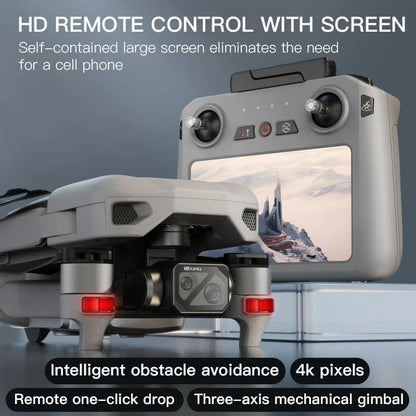 SJY-019 GPS Drone Camera 4K 3 Axis Mechanical Gimbal 360 Obstacle Avoidance 5G WiFi FPV UAV Mapping Professional Plastic