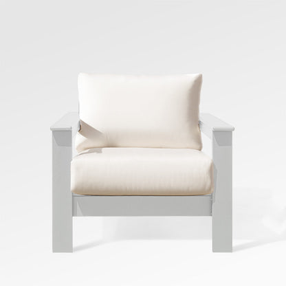 Fauteuil bas Hickory avec coussin Sunbrella®