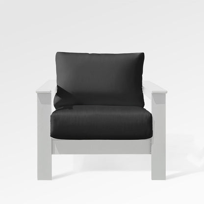 Fauteuil bas Hickory avec coussin Sunbrella®