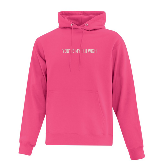 Sweat à capuche « 11:11 Wish » brodé