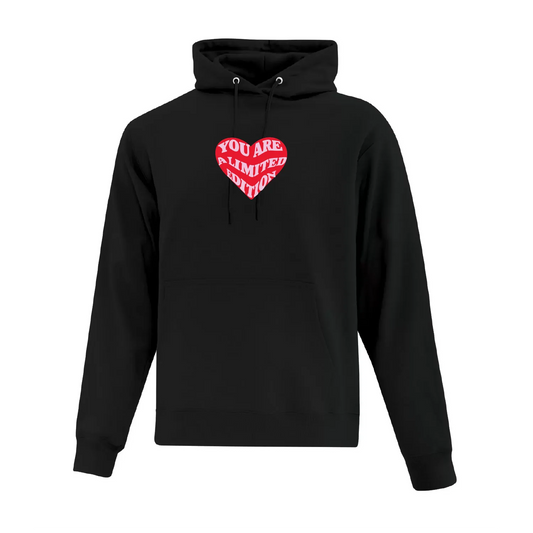 Sweat à capuche brodé "You are a Limited Edition"
