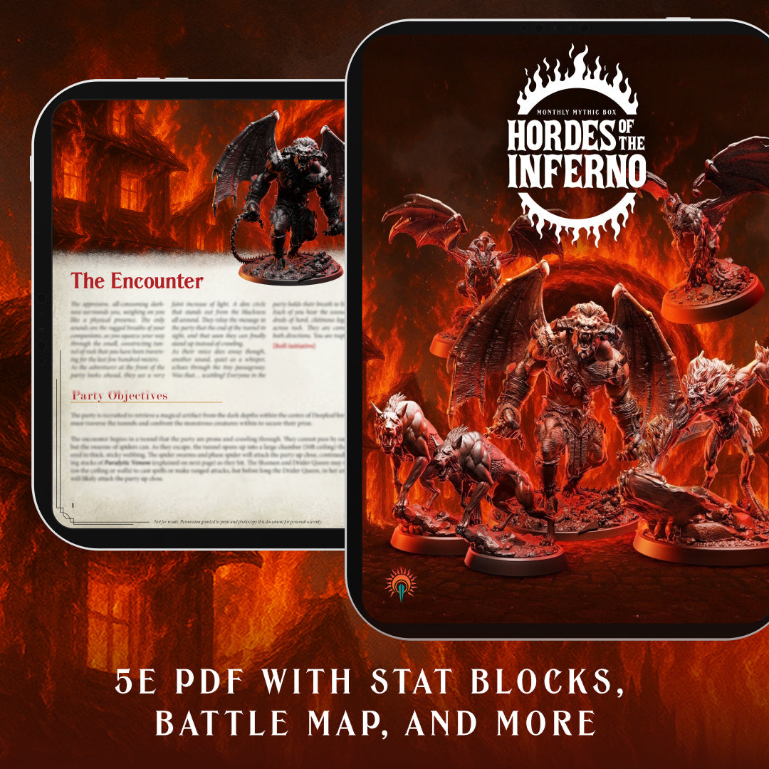 Hordes of The Inferno | 5e Ready to Run Combat Encounter