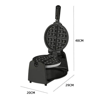Gaufrier rond rotatif domestique