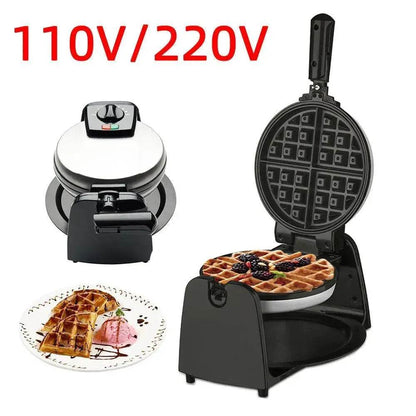 Gaufrier rond rotatif domestique