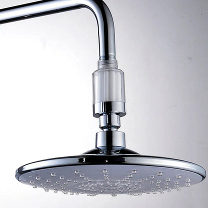 Household Silver Water Heater Shower Filter