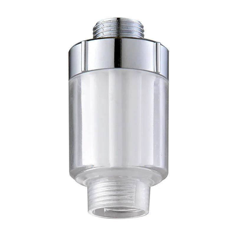 Household Silver Water Heater Shower Filter