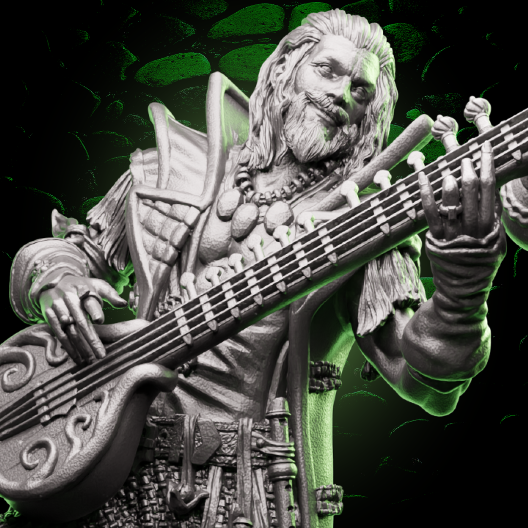 Human Bard | Cittern | 5e