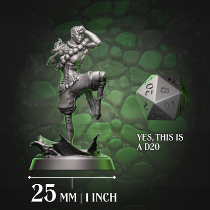 Human Monk - Splash | 5e