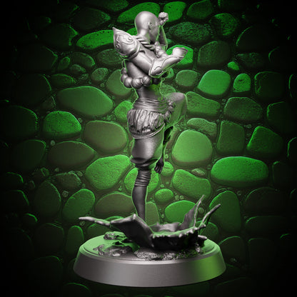 Human Monk - Splash | 5e