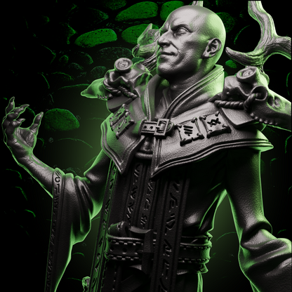 Human Warlock | Staff | 5e