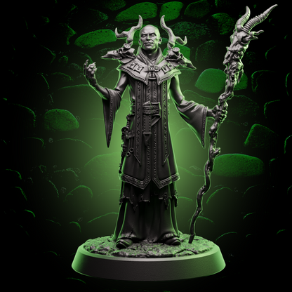 Human Warlock | Staff | 5e