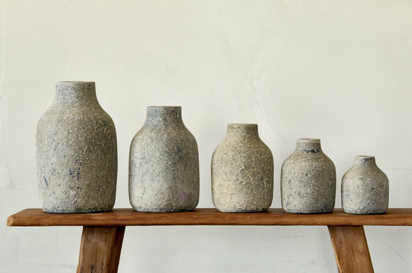 Set de 5 pots en terre cuite Martha