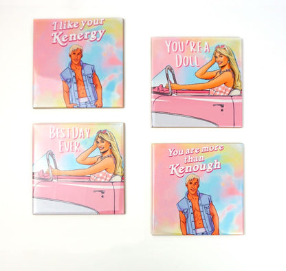 Barbie & Ken Coasters