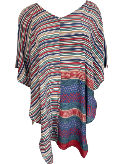 PRC6653 Avatar Pure Silk Waterfall Top