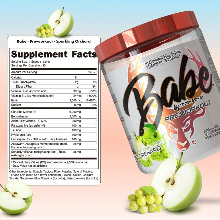 Babe Pre-Workout By Bucked Up