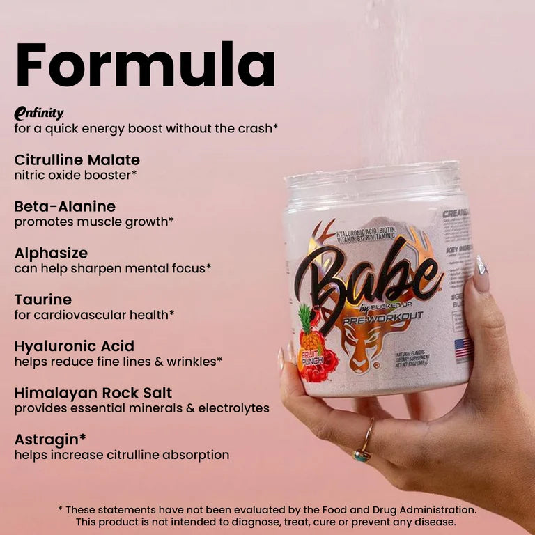 Babe Pre-Workout By Bucked Up